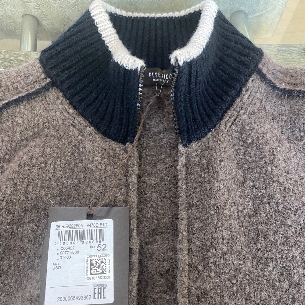 Mens Peserico Brand New Sweater